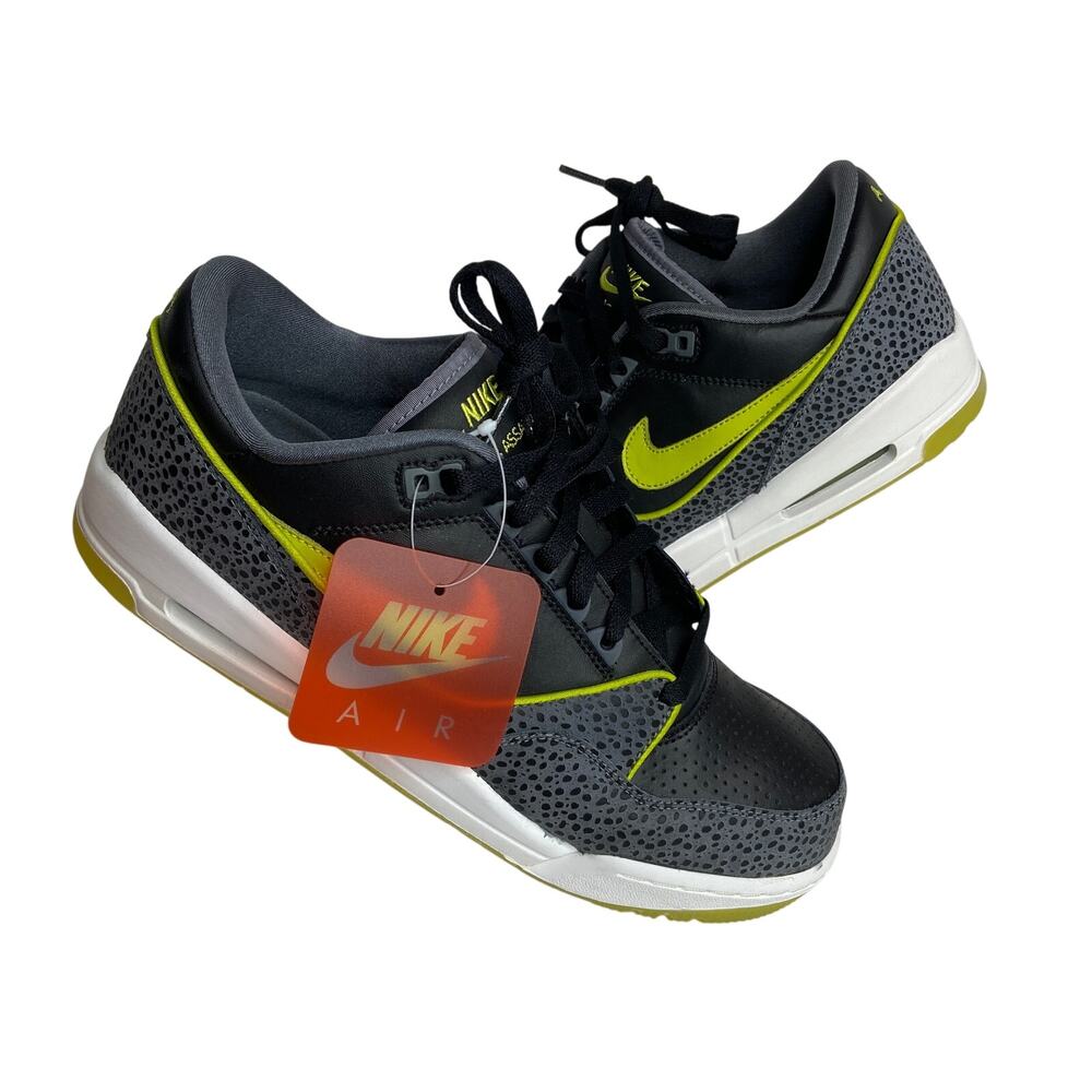 Nike AIR Assault Low Bright Cactus Sneakers NIB - Men's Size 10.5